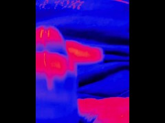 Zipper Down, Cock Hard, Cum Flowing