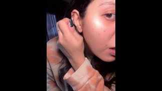 Менее острый. Без штанов. GRWM на ужин. Волосы, серьги, наряд.