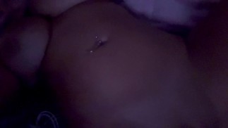 Big tittie babe all alone In my room