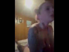 Cuckold wife takes it Infront of hubby