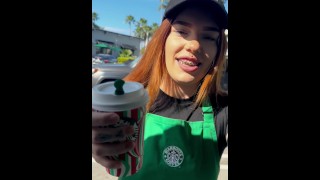 Starbucks Girl Gets Fucked - Pornhub.com