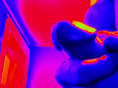 Side Angle, Colorful Cumshot *2