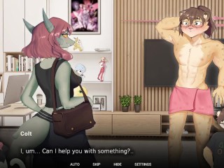 Актёр озвучивания играет Секс и пушистый Titty 2 (Коллаборация!)