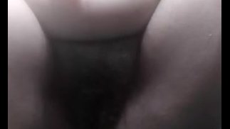 Playing with my tight pussy until I moan into orgasm