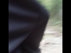 Getting my THICK cock ROCK HARD on a hike. Then Flopping it for any stranger to see!