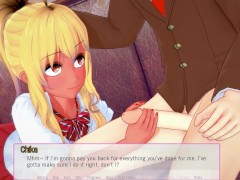 Giving handjob to teacher - CHIKA SCENES - LESSONS OF LOVE - PART - 3