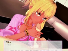 Giving blowjob to teacher - CHIKA SCENES - LESSONS OF LOVE - PART - 4