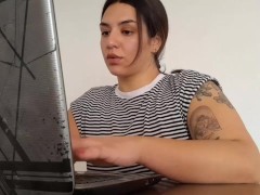 Carla Blasting Some Stinky Farts While Working!