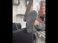Foot Perv Fever!? (HD PREVIEW) - Screenshot 10 of 16 - Flip Flops