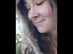 Wolf Girl Marks Her Territory by the Lake! - Screenshot 3 of 16 - Girls Peeing