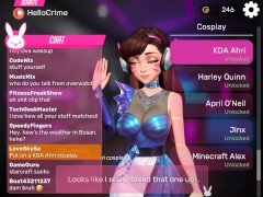 Overwatch Webcam - Part 1 - D.Va Streaming And Cosplay By HentaiSexScenes