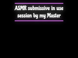 ASMR для вашего темного видео удовольствия от ушного шума - мой господин правильно использует меня