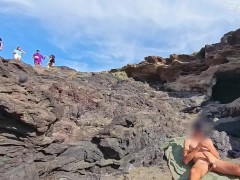 BEACH ADVENTURE: meet Sara again...with her sexy friend - Screenshot 3 of 16 - Blowjob
