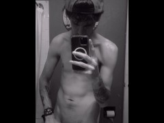 Busting a nut before work - Screenshot 2 of 16 - Gay Bathroom