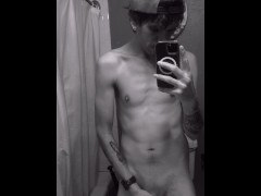 Busting a nut before work - Screenshot 6 of 16 - Bathroom