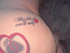 BBC BBW Wife creampie and facial