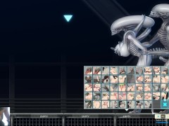 CUTE BLONDE ANDROID FUCKED BY GIANT ALIENS