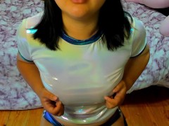 パツパツブルマで触り方を解説しながら乳首オナニー。 - Screenshot 7 of 16 - チクニー