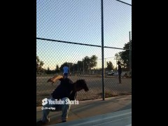 Flipping At The Park