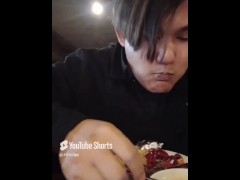 Buffet Eating Asmr - Screenshot 10 of 16 - Hot Latina