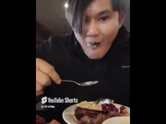 Buffet Eating Asmr - Screenshot 4 of 16 - Hot Latina
