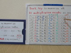 How to memorize multiplication tables(9x9).[JapanMath](job)