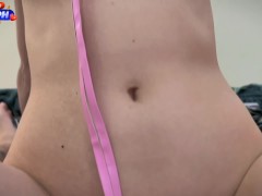 Slutty cat girl tasted master’s dick and gave her pussy