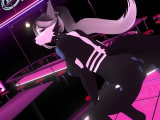 The Wolf Dances before being Fucked |hard Psy
