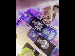 fingering dripping wet anal donut