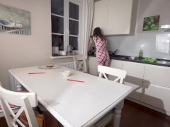 Cleaning Up the Kitchen with BODY ART