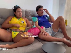 I bet my ass if Brasil won the match