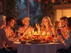 The Swingers Dinner Party (Bisexual Audio Story / M4A)