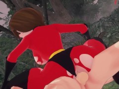 Elastigirl get fuck in a mission | The Incredibles | Full Movie on Patreon: Fantasyking3