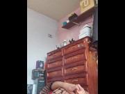 Sissy in chastity and her 8