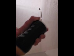 HD Biggest  veiniest cock ! Solo male sex Toy play feels so good !!!