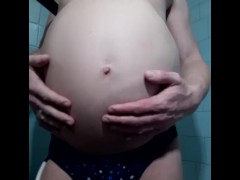 My new pump pumps very strongly, my big drum is growing right before my eyes🎈🎈More -- on my OF😈💥