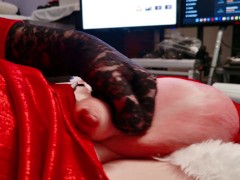 Soft Ball Massage - Lick my meat, sex slave !