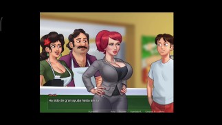 Summertime Saga en Español- Historia Principal- CONOCEMOS A ROXYY!! UNA GRAN PECHONALIDAD!!