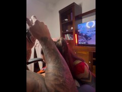 The Best BLOWJOB🔥 While My STEPBRO Plays PS5🎮 - Screenshot 8 of 16 - Amateur Couple