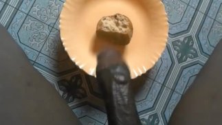 CUM ON MY SNACK 🍔 BEFORE EATING IT