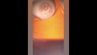 Wife smoking and waiting for her cuckold husband