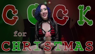 ЧЛЕН НА РОЖДЕСТВО - Предварительный просмотр - Рождественский страпон от первого лица, Поощрение геев - Мисс Faith Rae