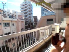 【肉便器】ベランダで撮ったベランダ立ちバックシーン(撮影日：2024年9月15日)【ベランダ立ちバック】 - Screenshot 5 of 16 - 変態 熟 女