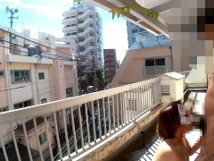 【肉便器】ベランダで撮ったベランダ立ちバックシーン(撮影日：2024年9月15日)【ベランダ立ちバック】 - Screenshot 6 of 16 - ぽ っ ちゃり