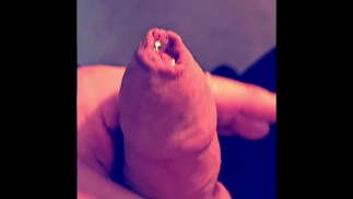 Снова слишком возбужден - окантовка, прекум и испорченный оргазм