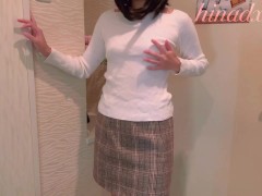 ノーブラ散歩後に玄関で即オナニー♡お〇んこ汁が溢れちゃった… - Screenshot 2 of 16 - Japanese Massage