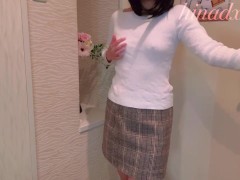 ノーブラ散歩後に玄関で即オナニー♡お〇んこ汁が溢れちゃった… - Screenshot 3 of 16 - オナニー 日本人女性