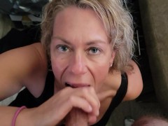 Paid the rv repair guy with a blowjob