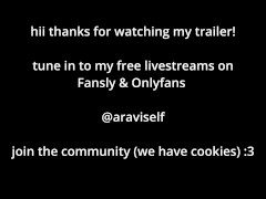 Stream Trailer 15.11.24; stockings, squirt, sloppy dildo fuck