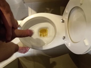 Super-hot Morning Piss Complication Vid from Twink Mushroom Cock